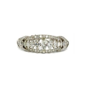 Art Deco White Gold Diamond Bracelet