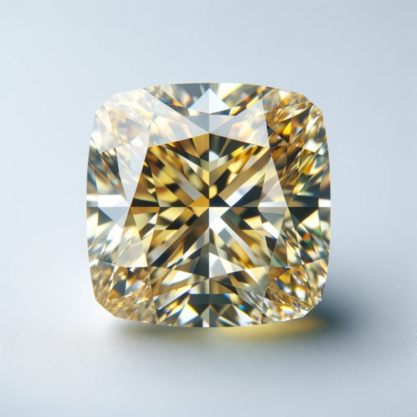 Fancy Light Yellow Radiant Diamond