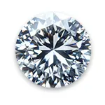 White Round Brilliant Diamond