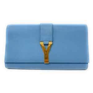 Saint Laurent Sade Pochette Enveloppe leather clutch bag