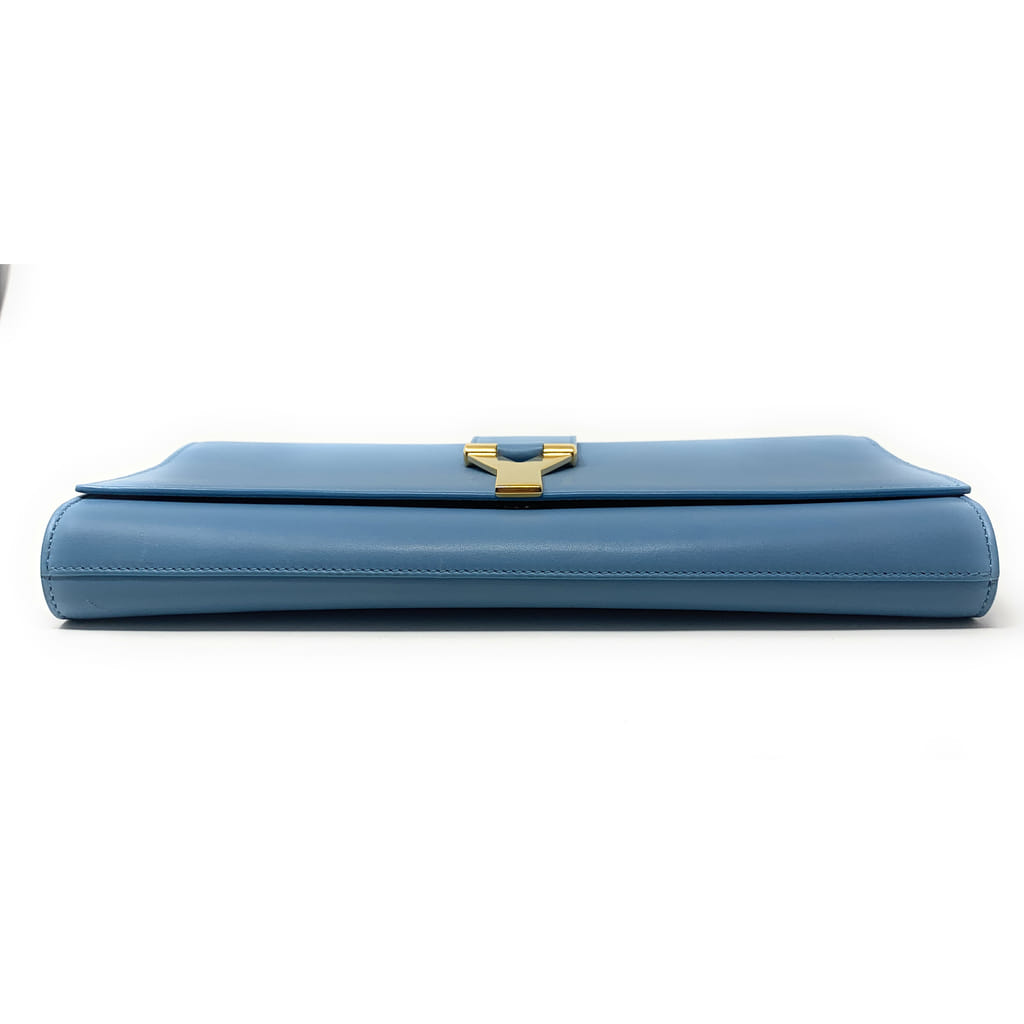 Yves Saint Laurent Sade Pochette Enveloppe leather clutch bag 3 Saint Laurent Sade Pochette Enveloppe leather clutch bag
