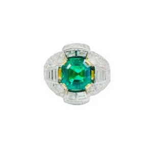 Radiant Emerald Colombia Ring