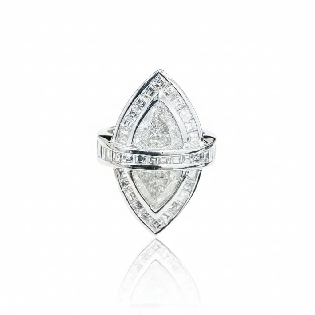 Trilliant Diamond Ring 1 Trilliant Diamond Ring