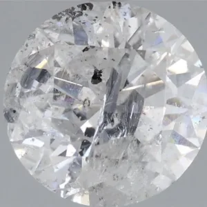 2.03 Carat Round E SI2 Natural Diamond