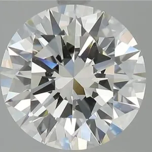 2.53 Carat H VVS2 ROUND Diamond