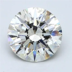 4.01 Carat Round F SI1 Natural Diamond