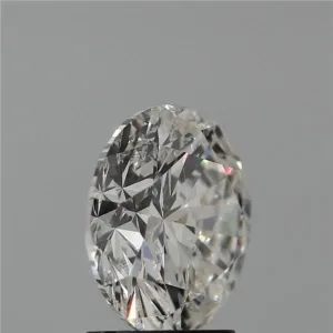 3.01 Carat Round H SI2 Natural Diamond