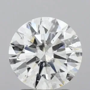 3.02 Carat Round E SI2 Natural Diamond