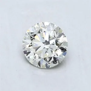 0.7 Carat Round K VVS2 Natural Diamond
