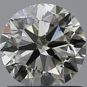 1 Carat Round K SI1 Natural Diamond