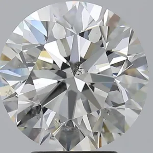 4 Carat Round J SI2 Natural Diamond