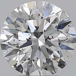 2 Carat Round D SI2 Natural Diamond