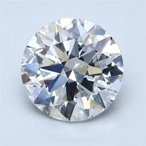 1.5 Carat Round H SI1 Natural Diamond