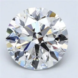 5.83 Carat Round G SI2 Natural Diamond