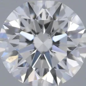 0.37 Carat Round G SI1 Natural Diamond