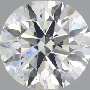 0.3 Carat Round J SI2 Natural Diamond