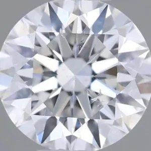 0.37 Carat Round E SI2 Natural Diamond