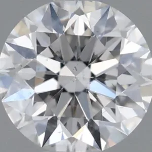 0.31 Carat Round F SI1 Natural Diamond