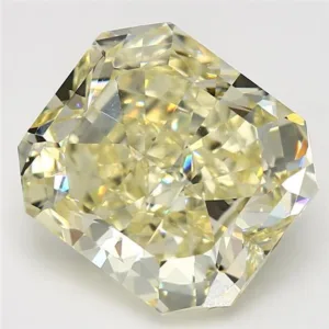 11.13 Carat Radiant Fancy Yellow VS1 Natural Diamond