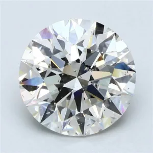 4.51 Carat Round J SI2 Natural Diamond