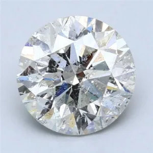 3.5 Carat Round F SI2 Natural Diamond