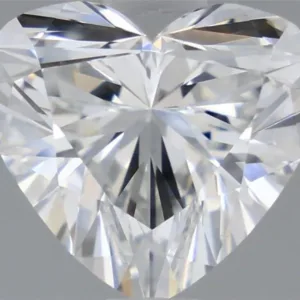 1.27 Carat E VVS2 HEART Lab Diamond