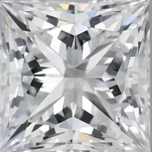 0.91 Carat D VVS2 PRINCESS Lab Diamond