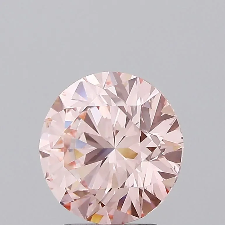 3.02 Carat Fancy Intense Pink VS1 ROUND Lab Diamond