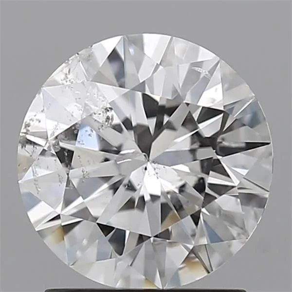 1.61 Carat E I1 ROUND Diamond