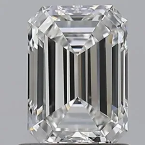 1.01 Carat G VVS1 EMERALD Diamond
