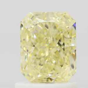 1.28 Carat Radiant Fancy Yellow VS1 Natural Diamond