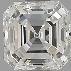0.9 Carat H VVS2 SQUARE EMERALD Diamond