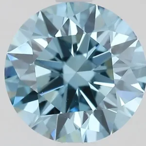 1.67 Carat Fancy Vivid Blue VVS2 ROUND Lab Diamond
