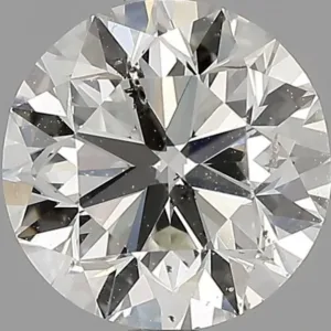 1.7 Carat Round J SI2 Natural Diamond