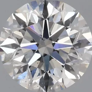 0.62 Carat Round H SI2 Natural Diamond