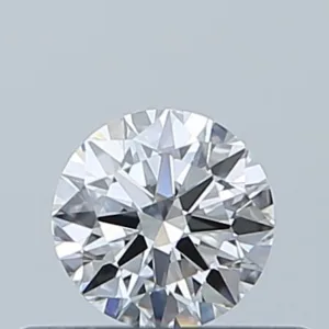 0.3 Carat Round D VVS1 Natural Diamond