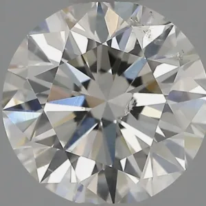 1.7 Carat Round J SI2 Natural Diamond