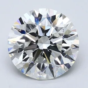 4.01 Carat Round H SI1 Natural Diamond