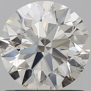 0.9 Carat Round H SI1 Natural Diamond