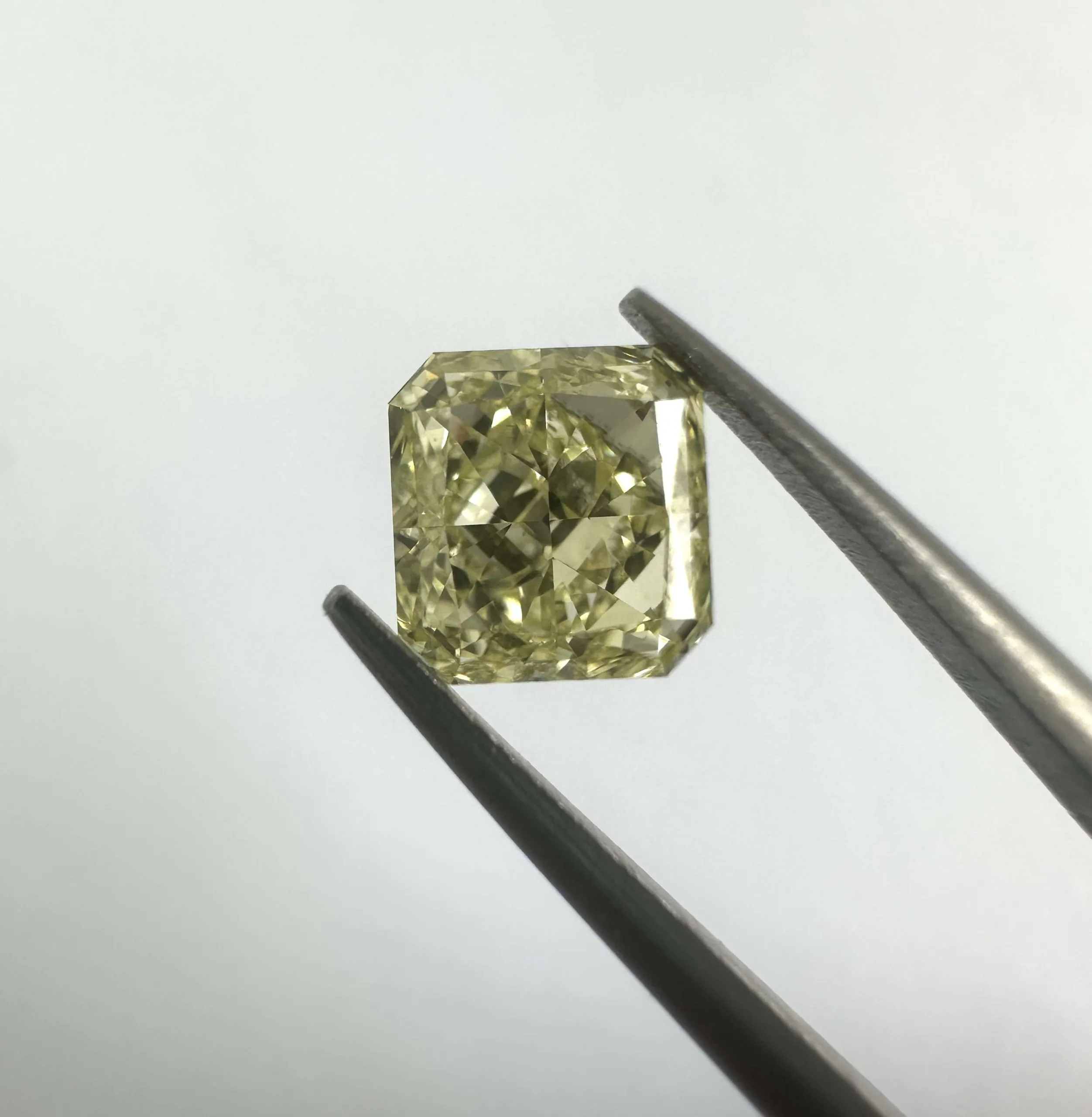 0.72 Carat Radiant Fancy Light Yellow SI1 Natural Diamond 1 0.72 Carat Radiant Fancy Light Yellow SI1 Natural Diamond