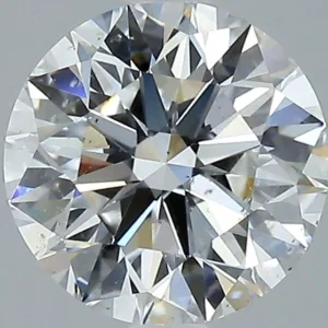 2.01 Carat Round D SI2 Natural Diamond