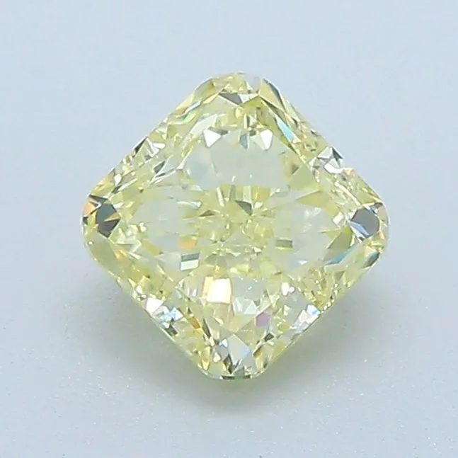 0.83 Carat Fancy Yellow VS2 RADIANT Diamond