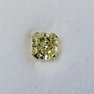 1 Carat Radiant Fancy Yellow I1 Natural Diamond