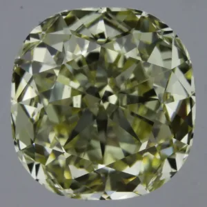 1.51 Carat Fancy Light Yellow VVS2 CUSHION BRILLIANT Diamond