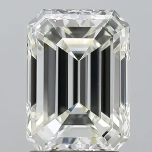 2.51 Carat J VVS1 EMERALD Diamond