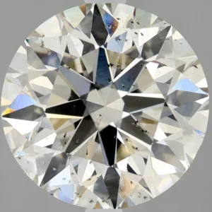 3.01 Carat Round L SI2 Natural Diamond