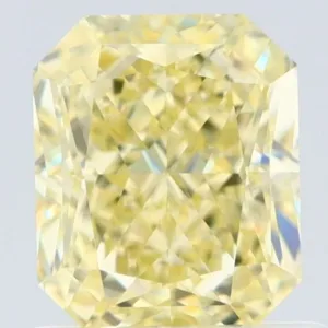 1.02 Carat Radiant Fancy Yellow VVS2 Natural Diamond