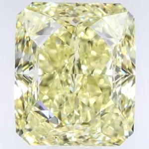2.01 Carat Radiant Fancy Yellow VS1 Natural Diamond