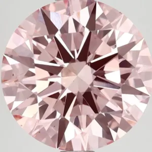 2.67 Carat Round Fancy Intense Pink VS1 Lab Diamond