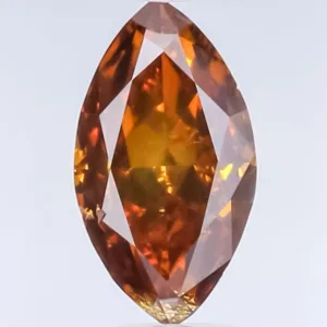 0.65 Carat Marquise Fancy Deep Brown Natural Diamond